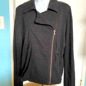 Lucky Brand Knit Moto Jacket